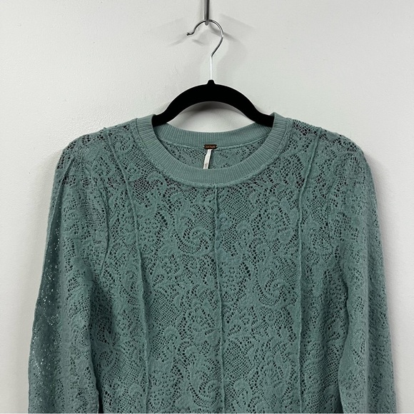 Free People Coffee in the Morning Knit Tunic Mini Dress - Picture 6 of 16